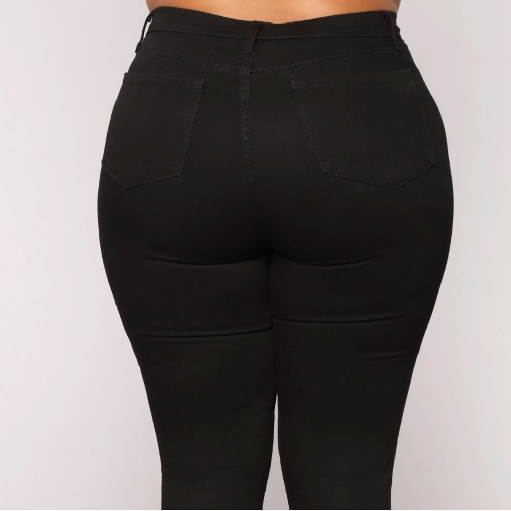 NWT- Black Skinny Jeans -Size 15 - Picture 13 of 14